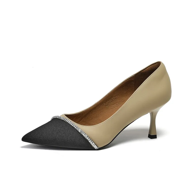 ST&SAT Slim Heel High Heels 7.4cm Women's-1