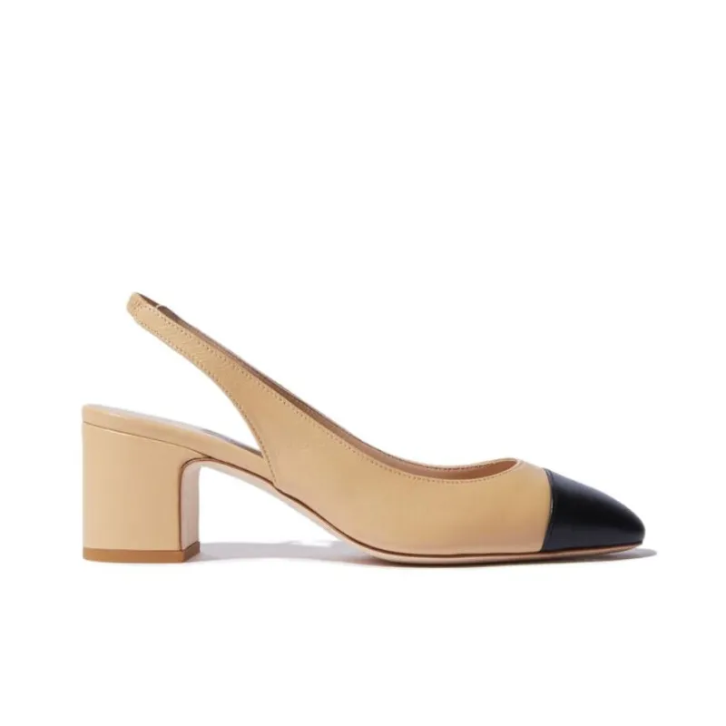 SCAROSSO Miranda 65mm Leather Pumps-1