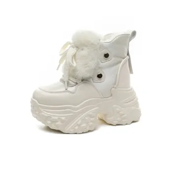 Shoe Cabinet Floral Language Short Snow Boots Women's