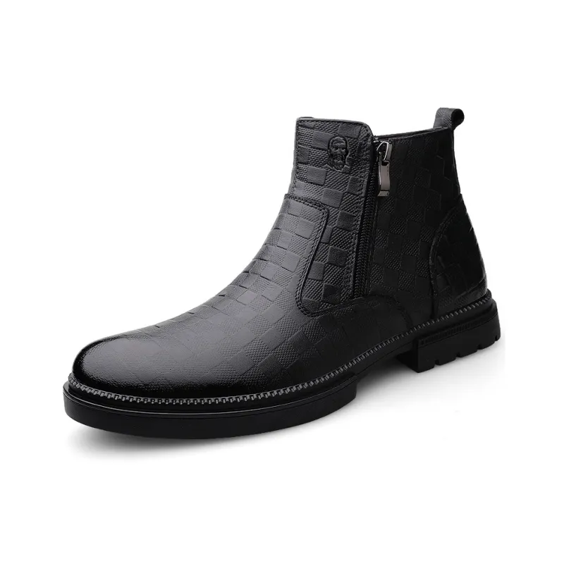 LAORENTOU Ankle Boots Men's Black-1