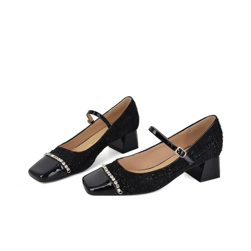 Beijiani Chunky Heel High Heels Women's-2