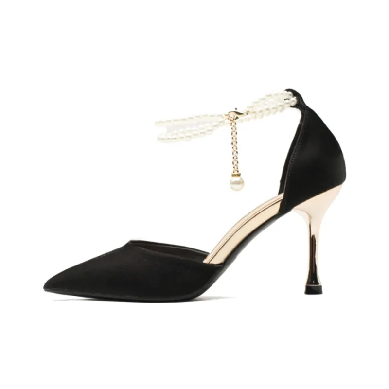 Lanza Slim Heel High Heels 6.5CM 8.5CM Women's-0