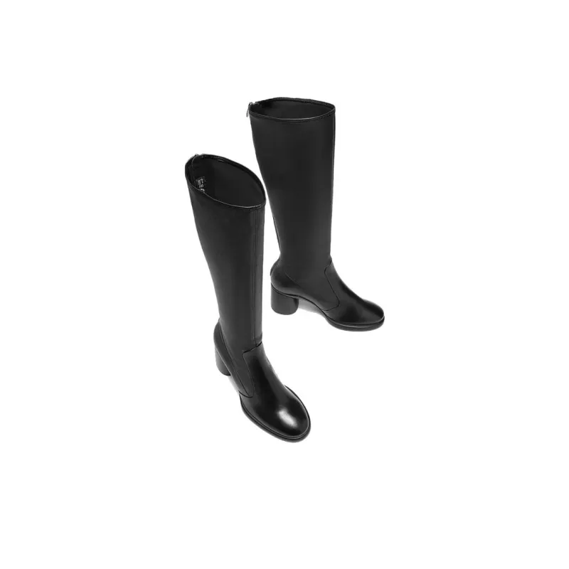 Ecco Knee high Boots 6.5cm Women's Black-3