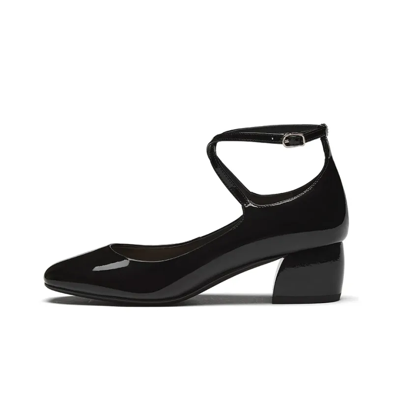 73Hours Love In The Maze Female Lead Chunky Heel High Heels 4.5cm Women's-5