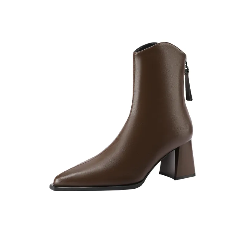 Mulinsen Ankle Boots Approx. 6.3cm Women's-0