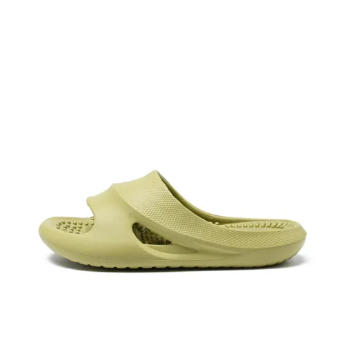 SNOOPY EVA Slip-Resistant Slide Slippers Women's Disk Green