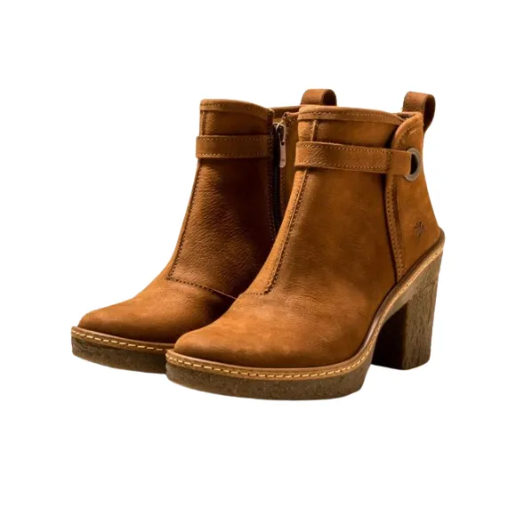 El Naturalista Ankle Boots 6.5cm Women's Brown-1