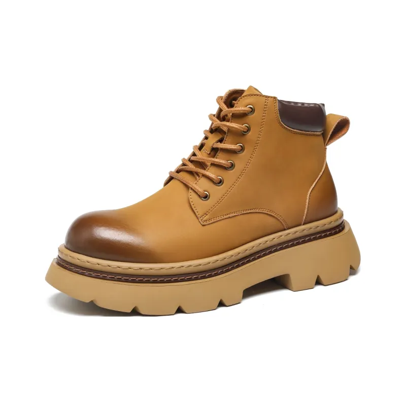 MILLIE'S Ankle Boots Men's Yellow-2