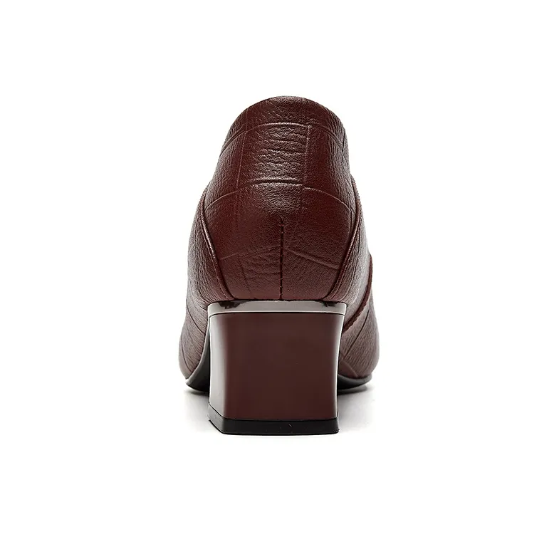 Rich birds High Heels Women's Black/Burgundy-8