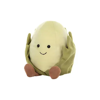 JELLYCAT Fun Food Collection European Hazelnut, Nut Dolls Plush Doll 14cm Height