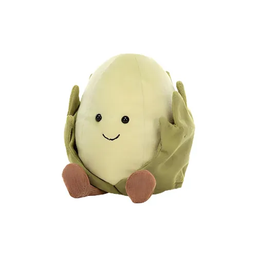 JELLYCAT Fun Food Collection European Hazelnut Nut Dolls Plush Doll 14cm Height