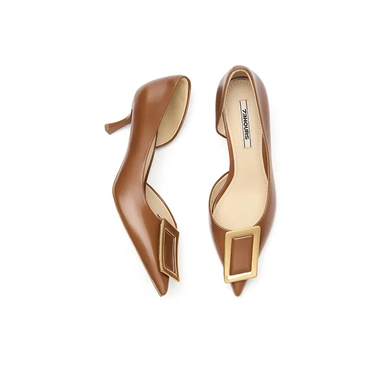 73Hours Heartbeat Moment Captured Slim Heel High Heels 6cm Women's-10