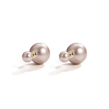 Zoo Jewel Artificial Pearl Stud Earrings Women's