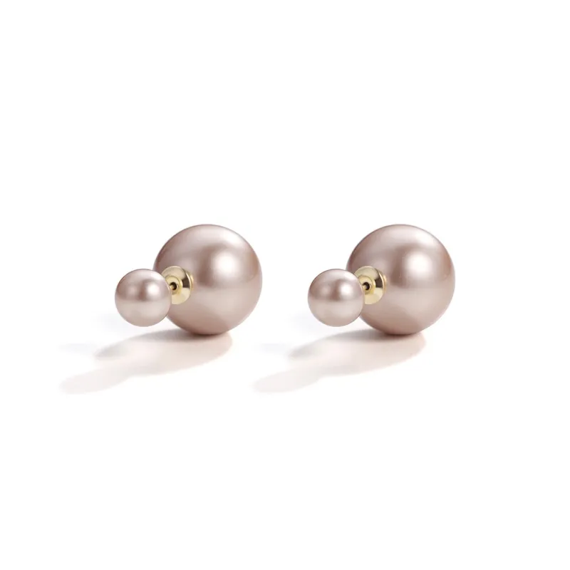 Zoo Jewel Artificial Pearl Stud Earrings Women's-0