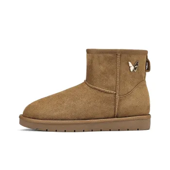 HLA Snow Boots Women's Black/Gray/Camel