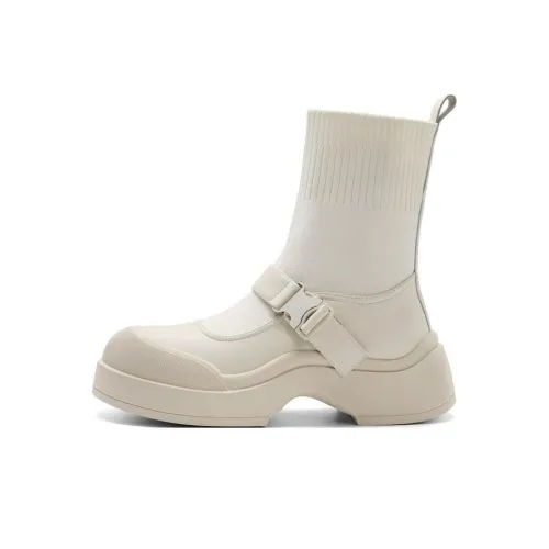 BELLE Sock Boots Ankle Boots 4.5cm Women's