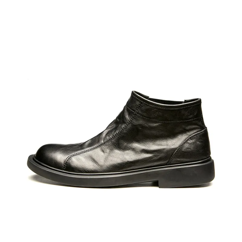 LEYGMENLG Ankle Boots Men's Black-0