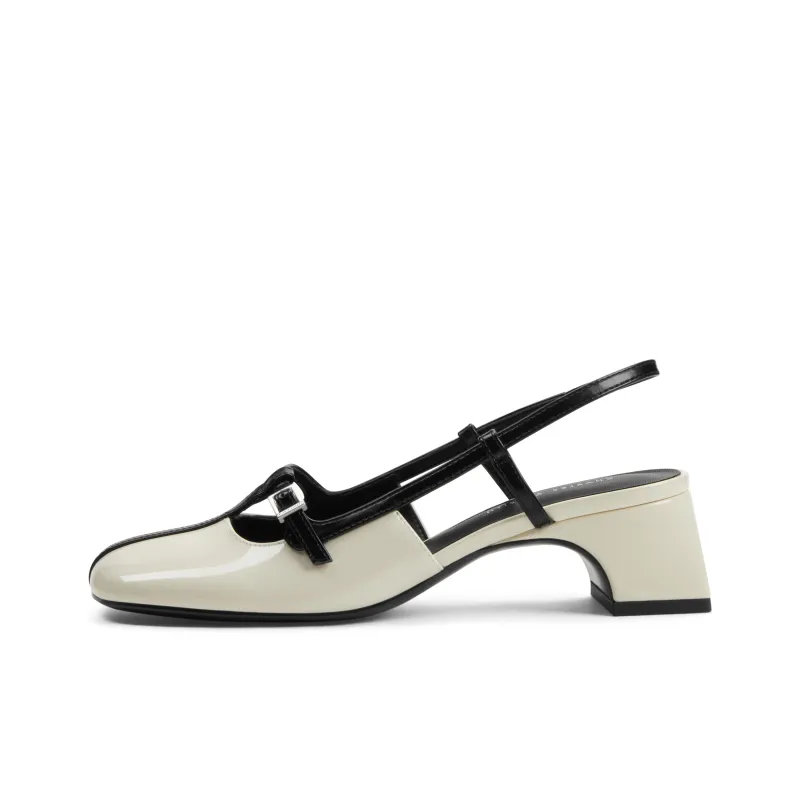 CHARLES&KEITH Chunky Heel High Heels 4.5cm Women's-3