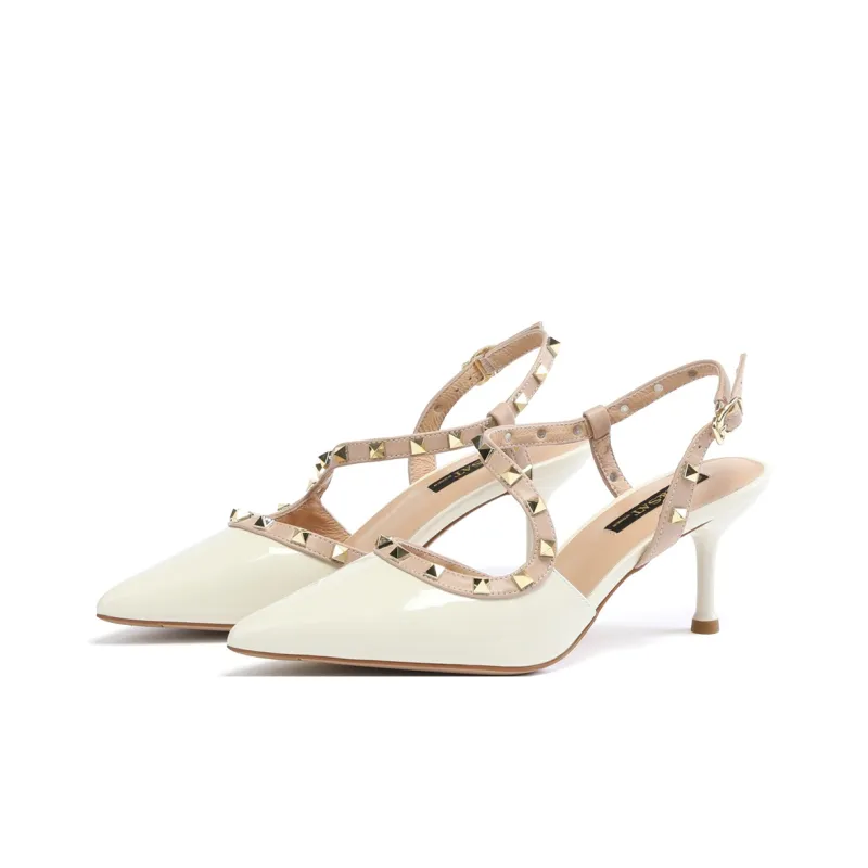 ST&SAT Slim Heel High Heels 7.5cm Women's-2