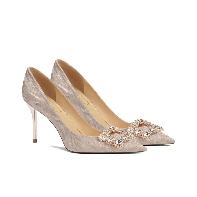 RoseDoris Slim Heel High Heels 8cm Women's-6