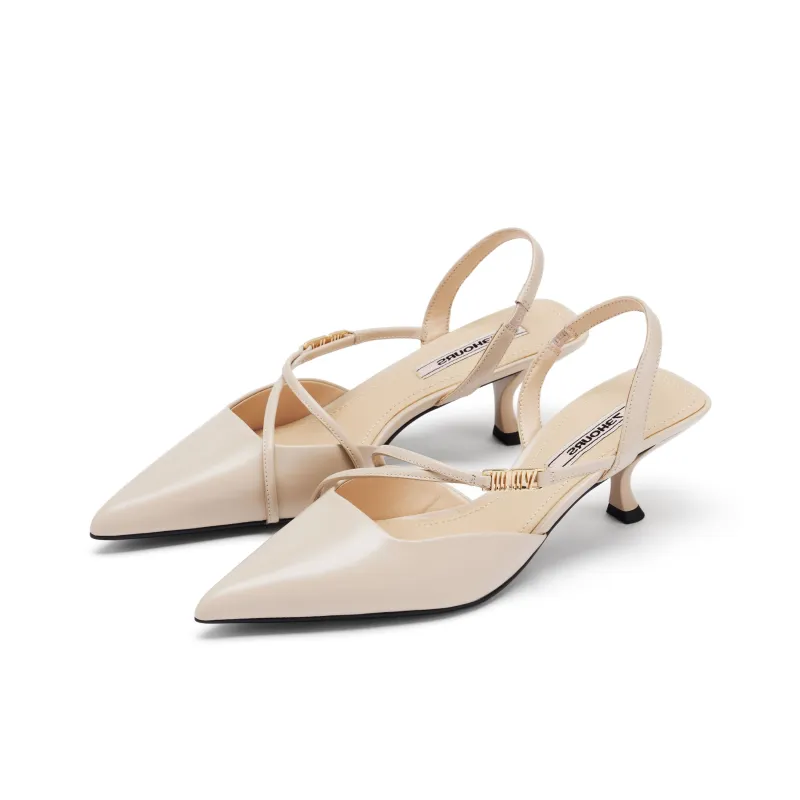 73Hours High Heels Women's White/Black/Green/Pink-13