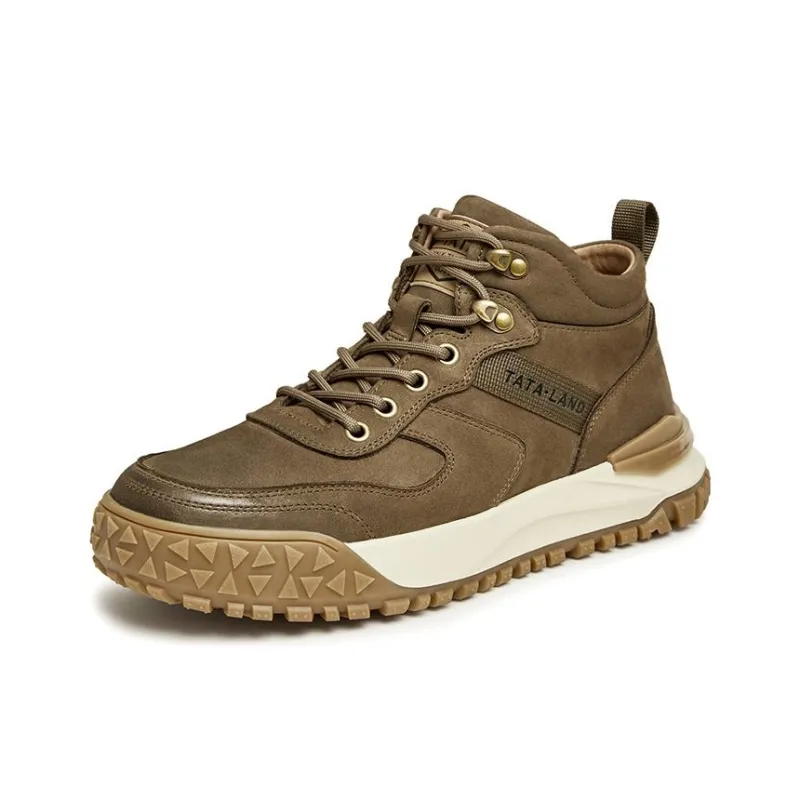 TATA Ankle Boots Men Brown/Black-1