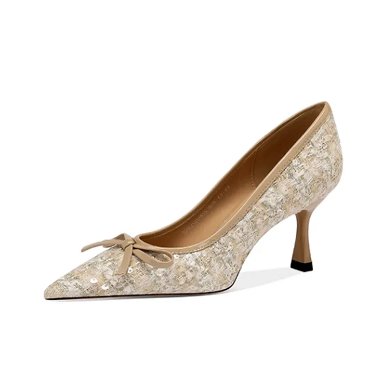 JESSICA SOPHIA Slim Heel High Heels 6.5cm Women's-0