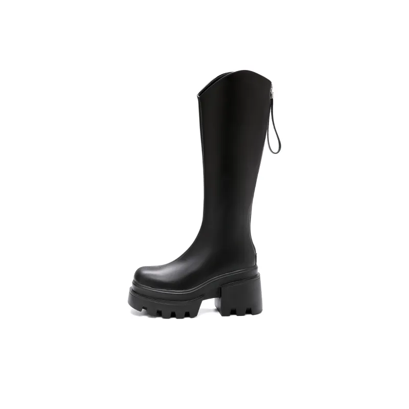 BAIJIHONG Knee high Boots 8cm Women's-0