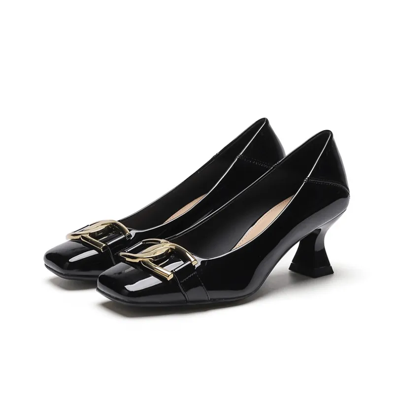 Zubumei Slim Heel High Heels 6cm Women's-1