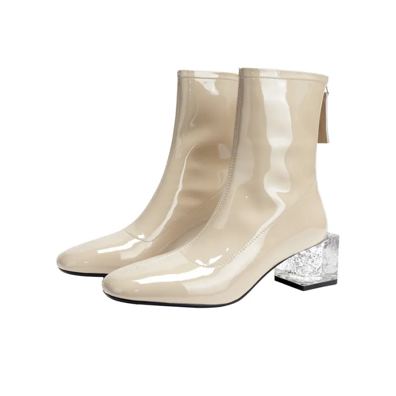Echo&yolo Ankle Boots 5.5cm Women's-5