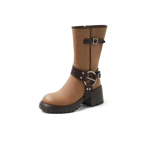 XIAOAJUE Ankle Boots 6.5cm Women's