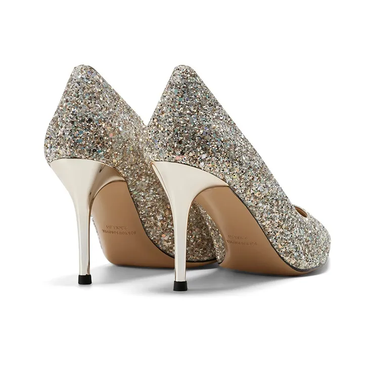 FOR YOU FOREVER Slim Heel High Heels 7cm Women's-3
