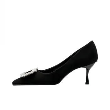 CHILI Slim Heel High Heels Women's Black