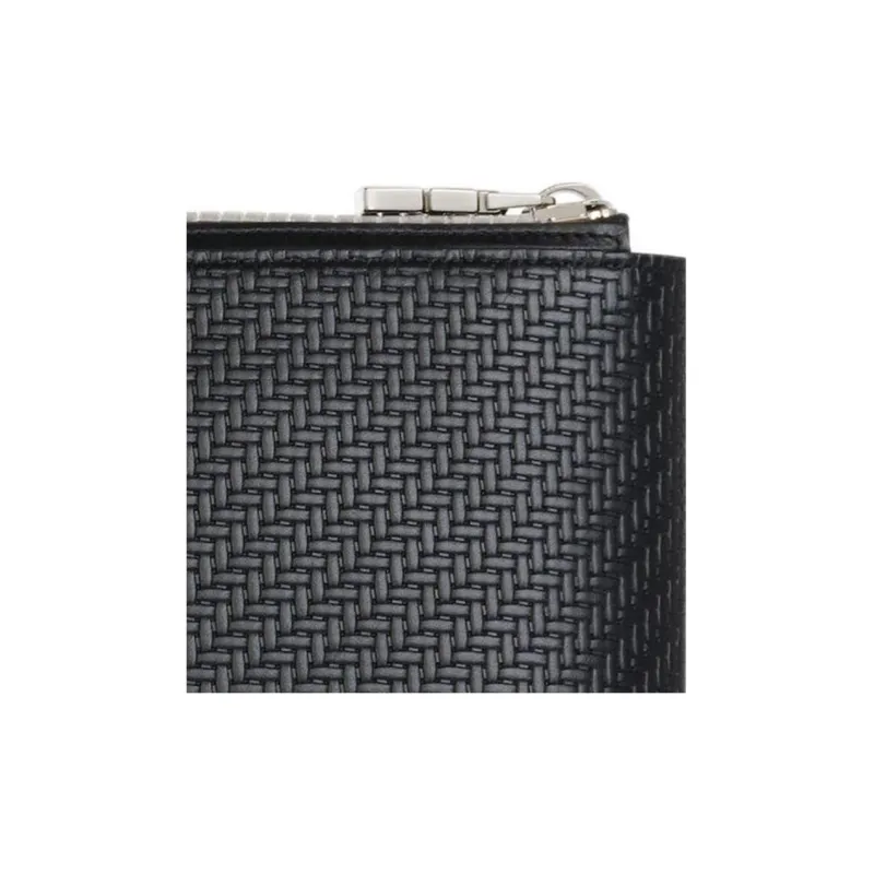 GIVENCHY Calfskin Travel Bag Clutch Men's Black-4