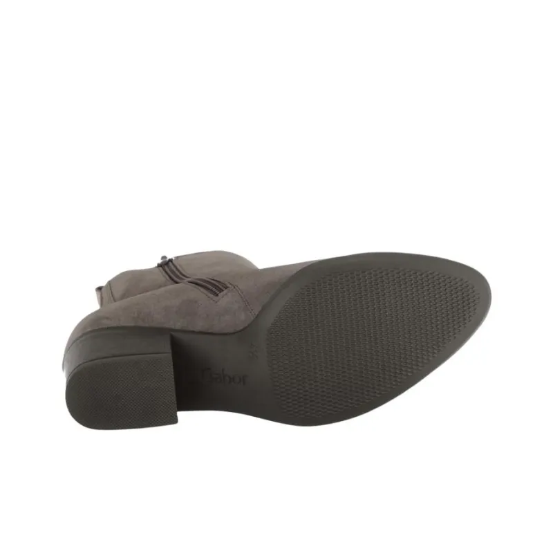 Gabor Comfort Ankle Boots 5cm Women's Gray-5