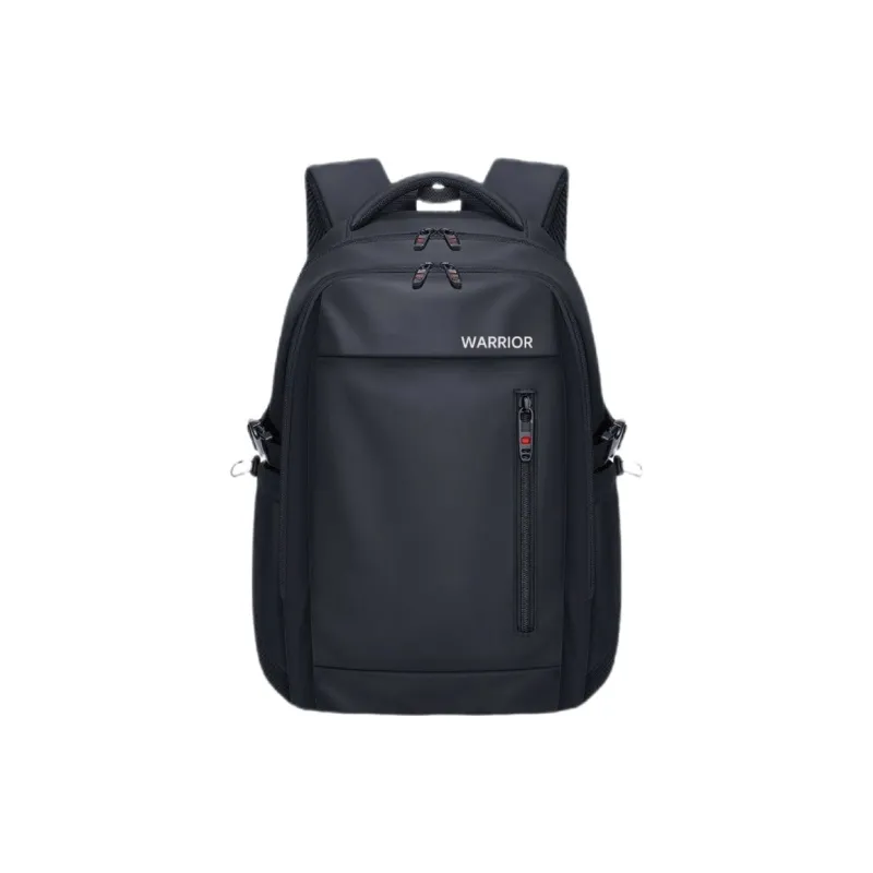 Warrior Nylon Fabric Backpack Regular Unisex Business Urban Techwear Black-0