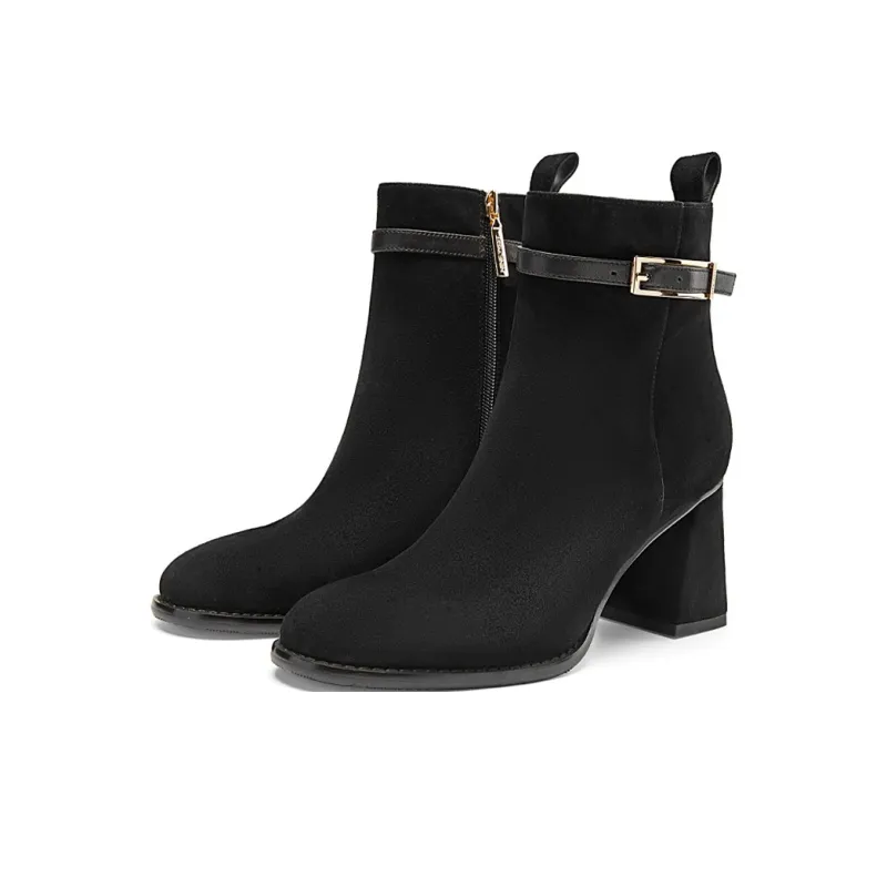NINE WEST Ankle Boots Women's Black-2