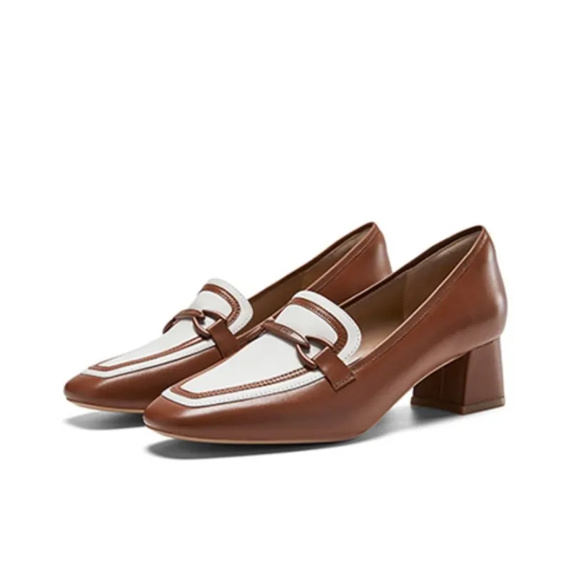 NINE WEST Chunky Heel High Heels 5cm Women's-2