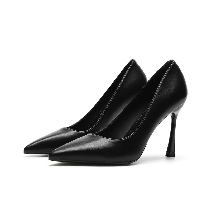 Zubumei Slim Heel High Heels 9cm Women's-1