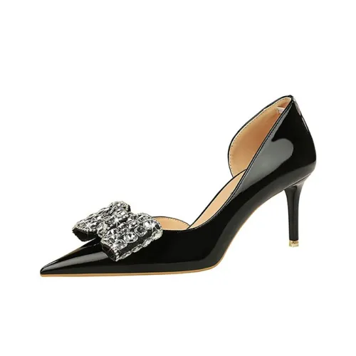 BIGTREE Slim Heel High Heels 7.5cm Women's