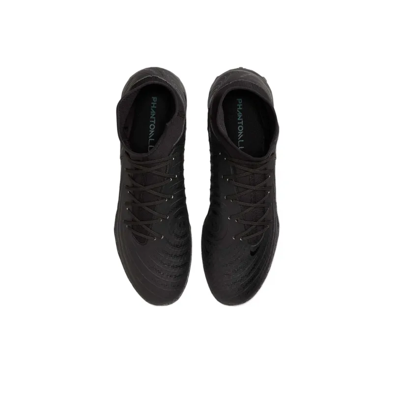 Nike TF Rubber Broken Studs Wear resistant And Lightweight Soccer Shoes Unisex Black-2