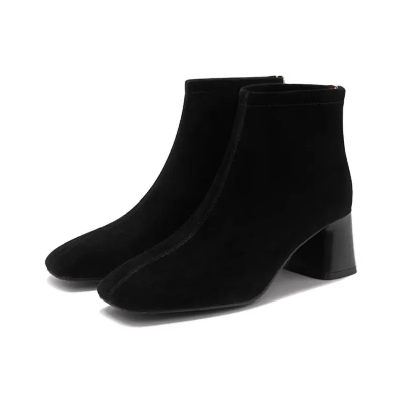 Satchi Ankle Boots 5.5cm Women's Black-2