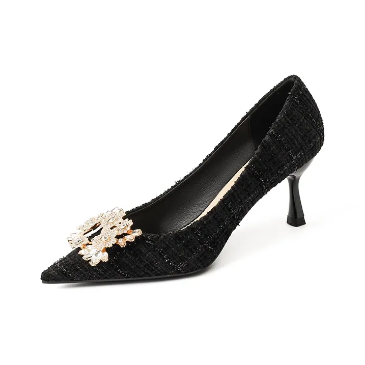 Dunnu Slim Heel High Heels 6.5cm Women's-0