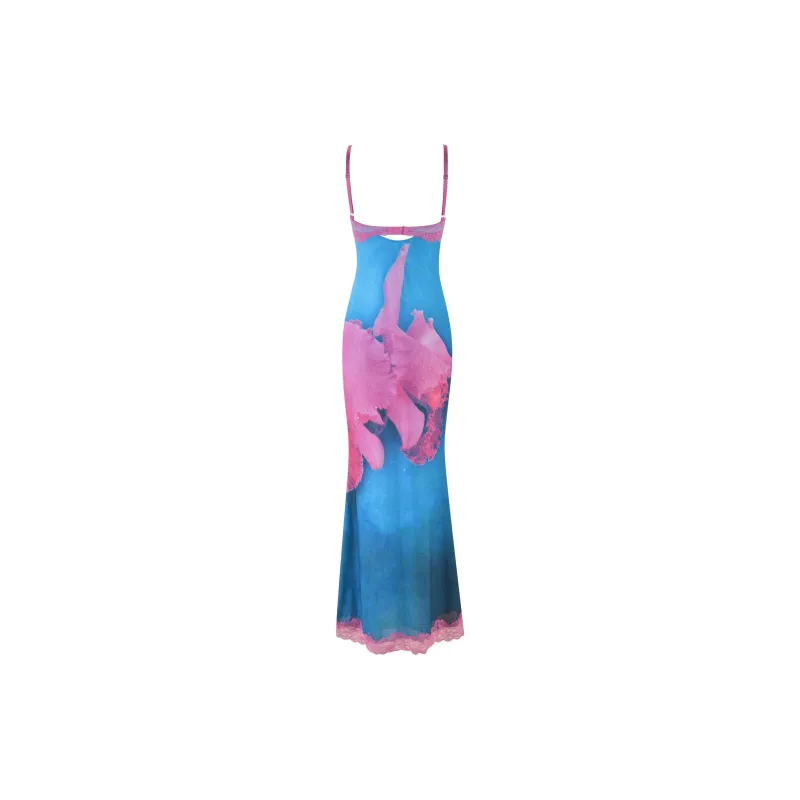 I.AM.GIA CALYPSO MAXI DRESS Slip Dresses Women's Blue-1