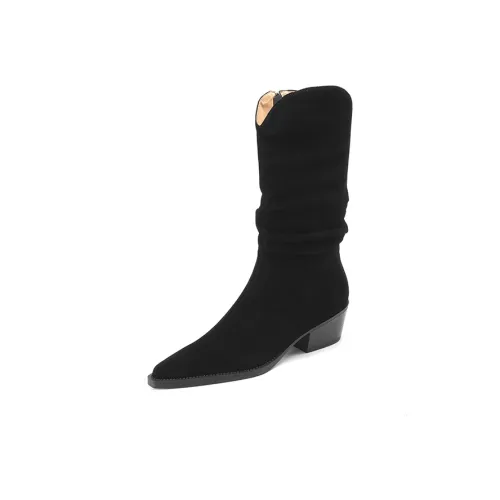 MR.ZHENG Knee-high Boots 5cm Women's