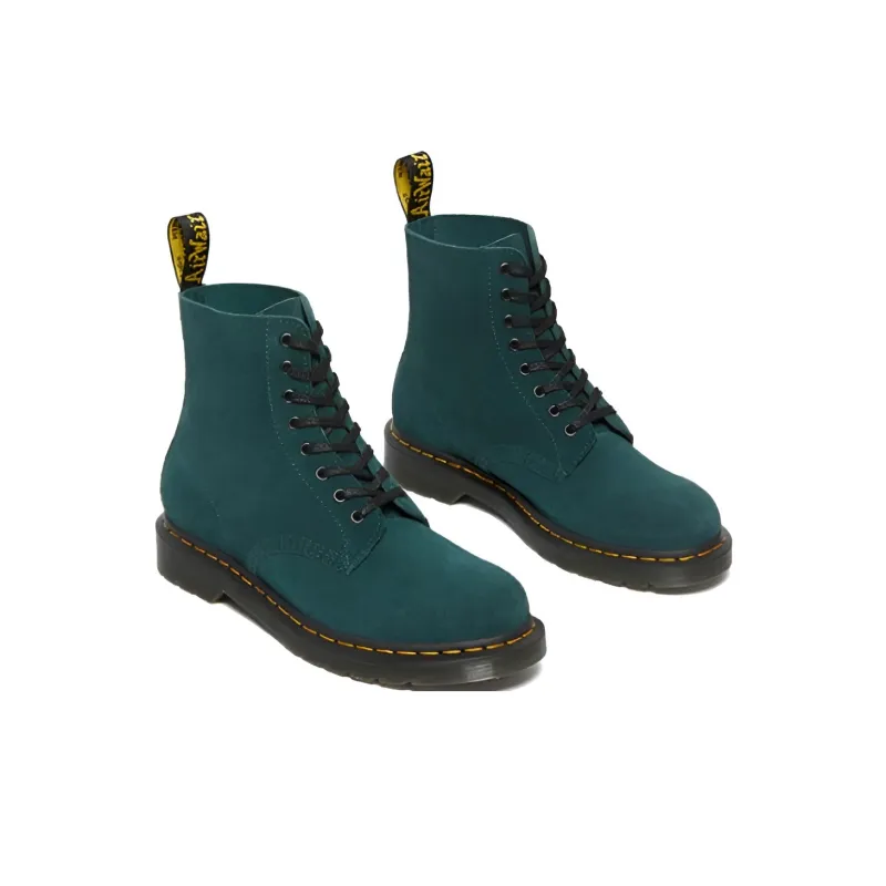Dr.Martens 1460 Pascal Suede Lace Up Boots 'Green' Women's-1
