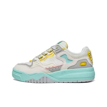 Kappa Anti Slip Wear Resistant Low Top Skateboard Shoes Women's Blue White
