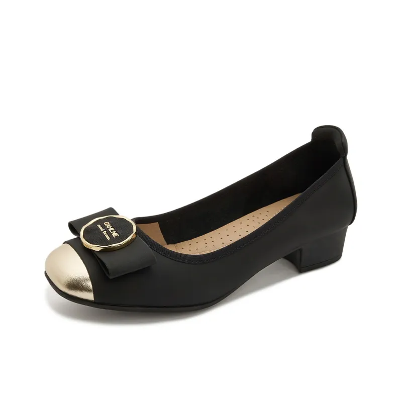 GEMEIQ Block Heel High Heels 3cm Women's-9