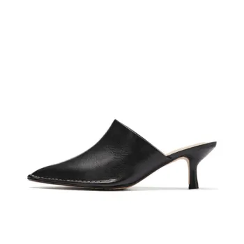 Clarks Slim Heel High Heels 5.5cm Women's Black