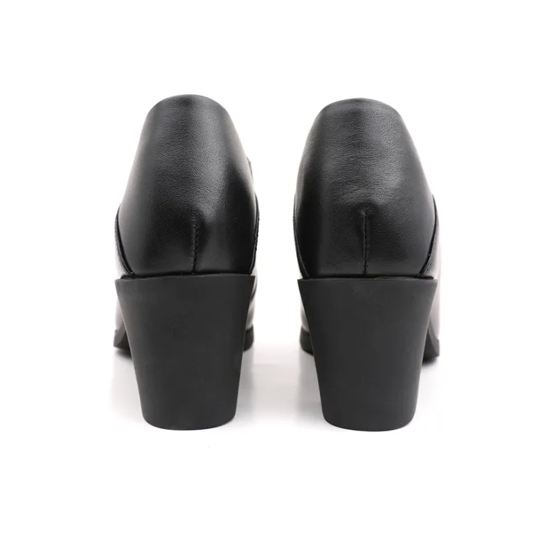 HANG TEN Chunky Heel High Heels 55mm Women's-3